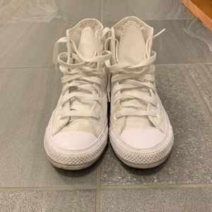 White Converse Size 6
